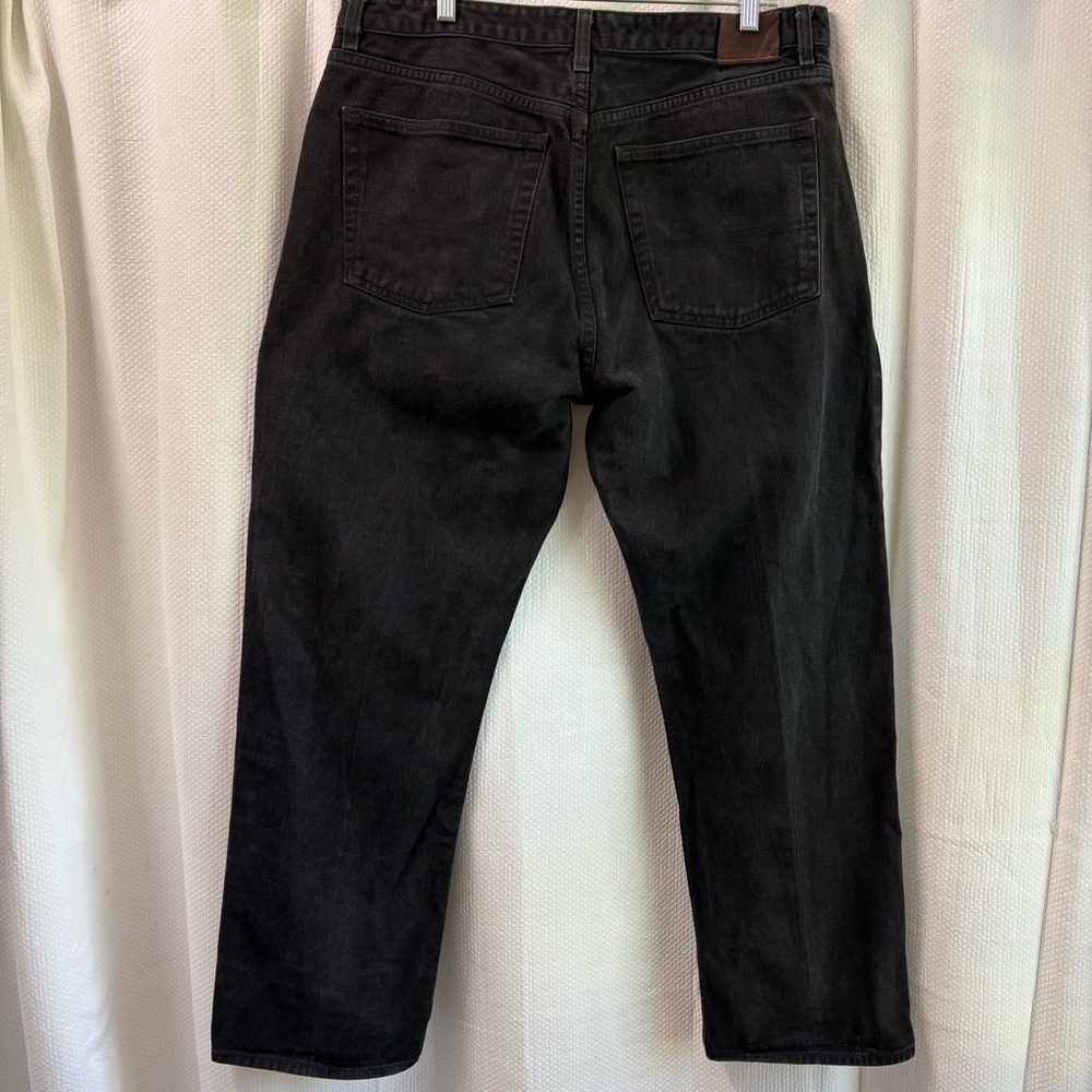 Vintage Hilfiger Red Label Denim Black Jeans Waist 38
Inseam 29 1/2